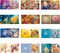 12-Pack Flower & Butterfly Diamond Painting Greeting Cards – DIY Bird & Thank You Diamond Art Cards with Envelopes, Rhinestones & Tools for Beginners, Adults, Birthday & Holiday Blessings